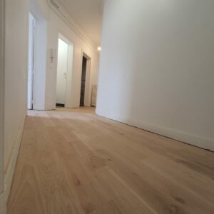 Renforcement des lambourdes + isolation et pose de parquet