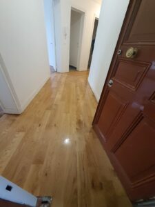 Renforcement des lambourdes + isolation et pose de parquet